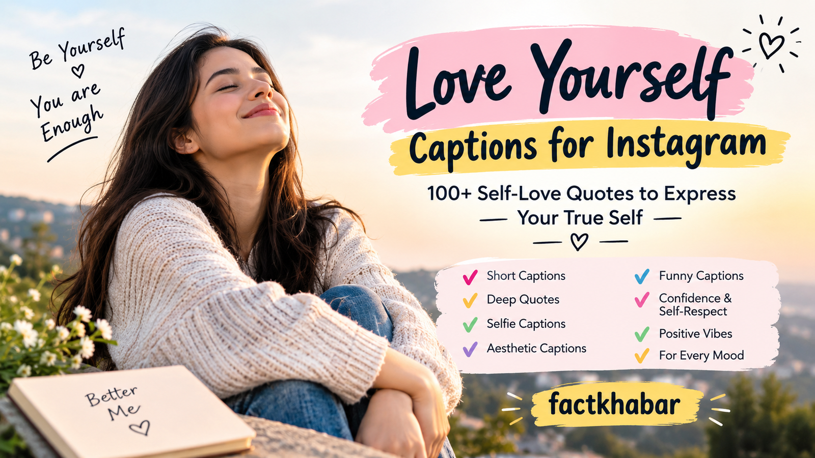 Love Yourself Captions for Instagram