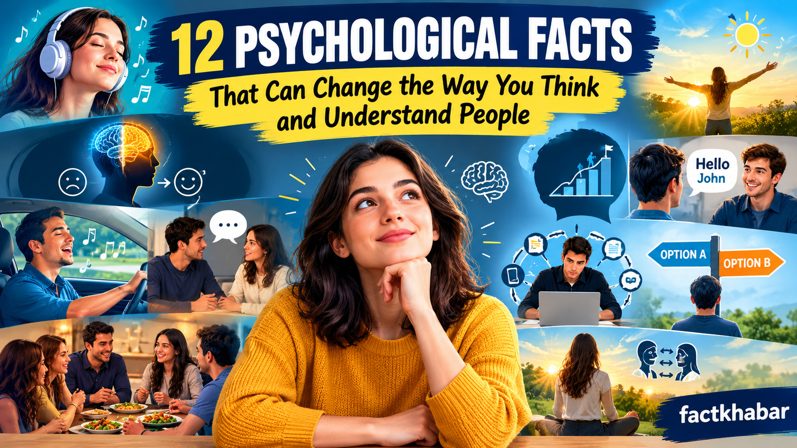 12 Psychological Facts