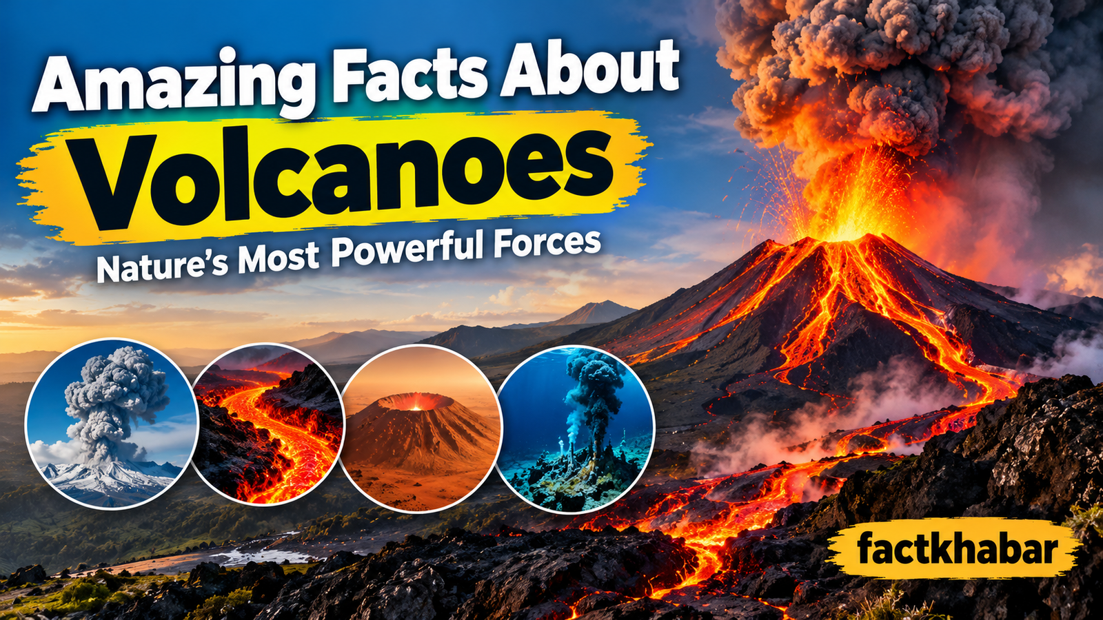 Amazing Facts About Volcanoes