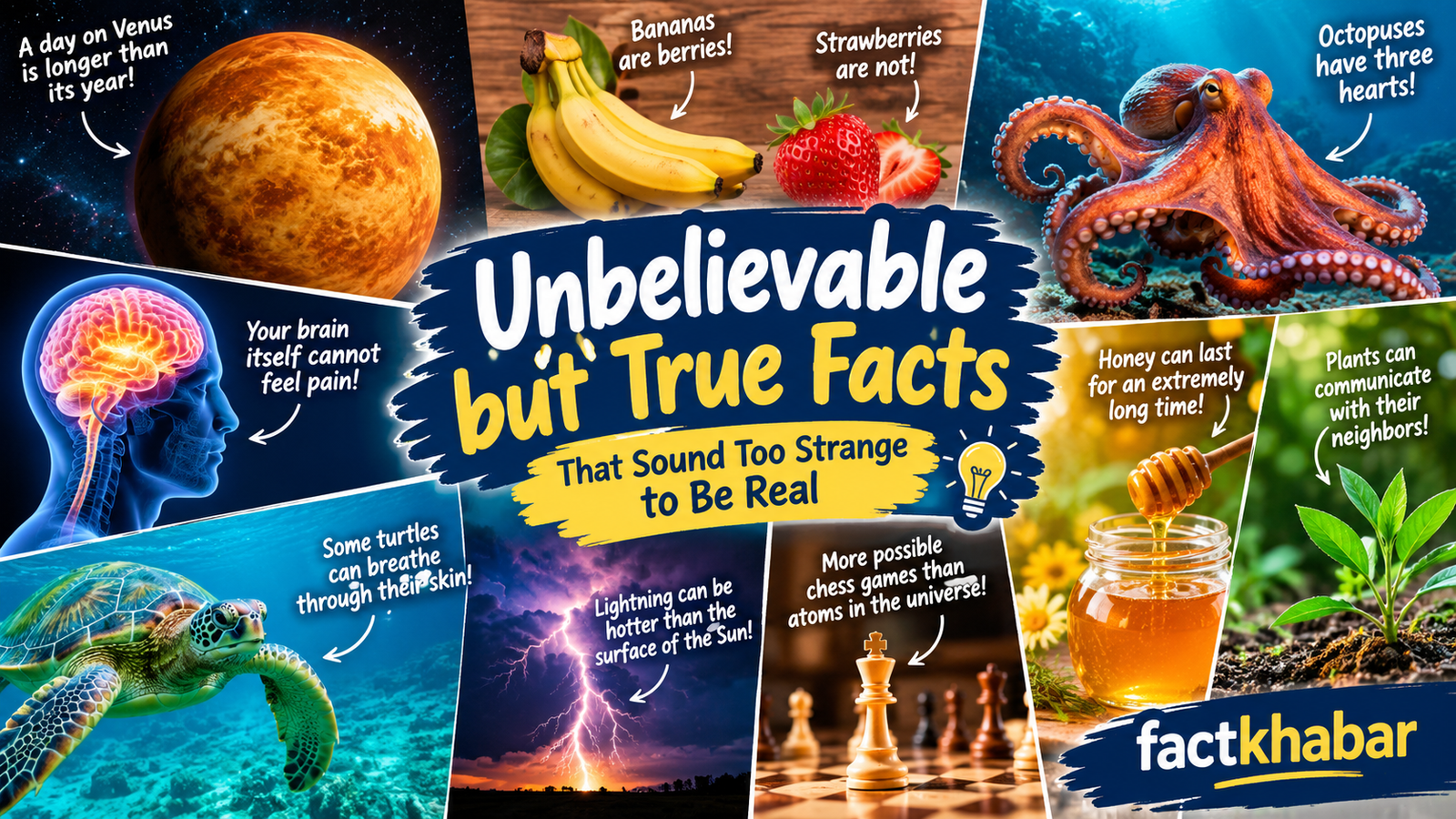 Unbelievable but True Facts