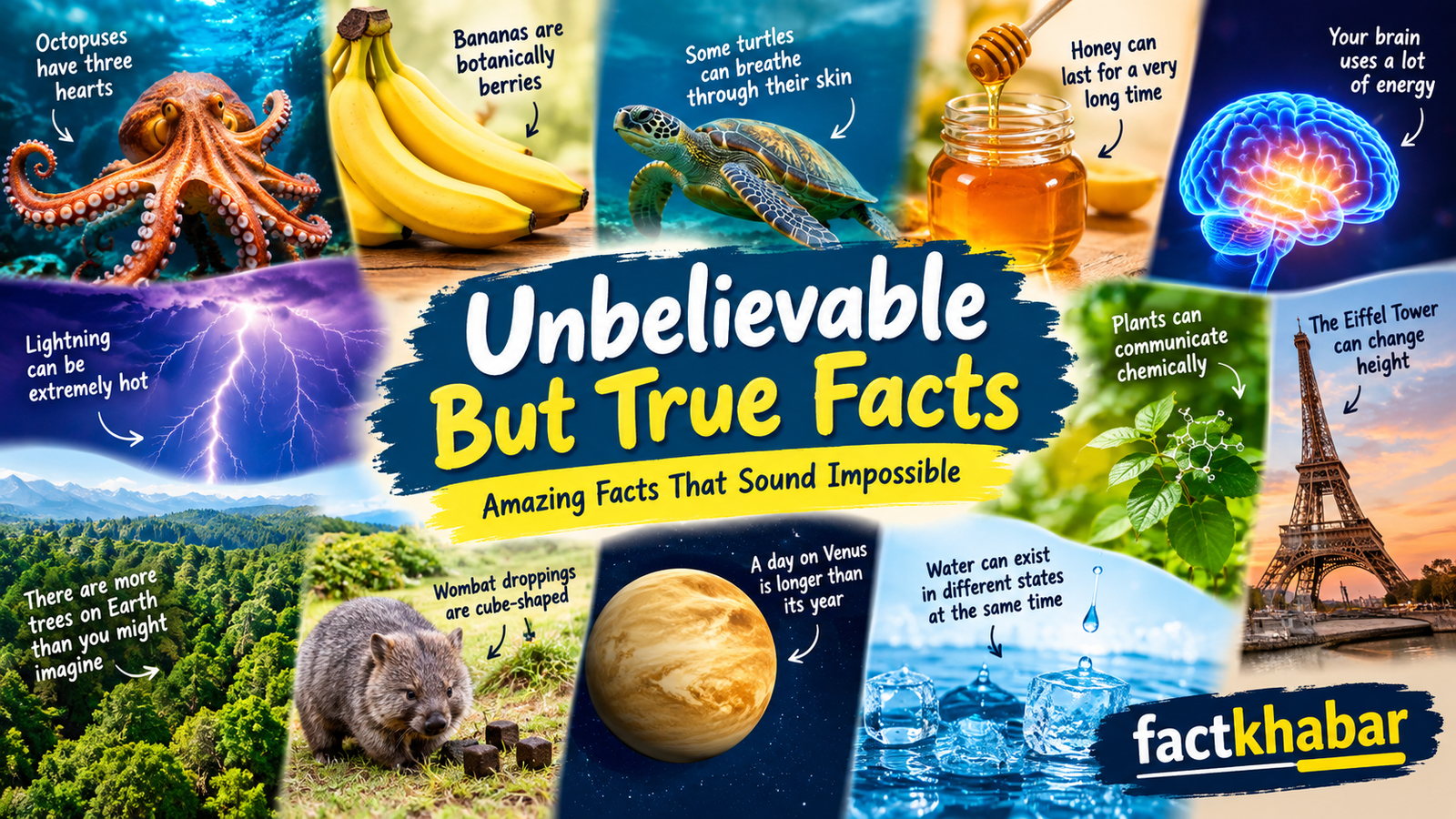 Unbelievable but True Facts